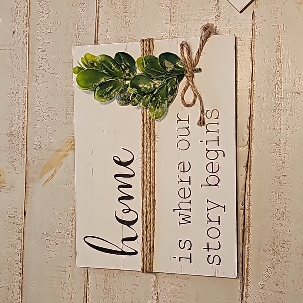 Home is where our story begins, signal 8x11